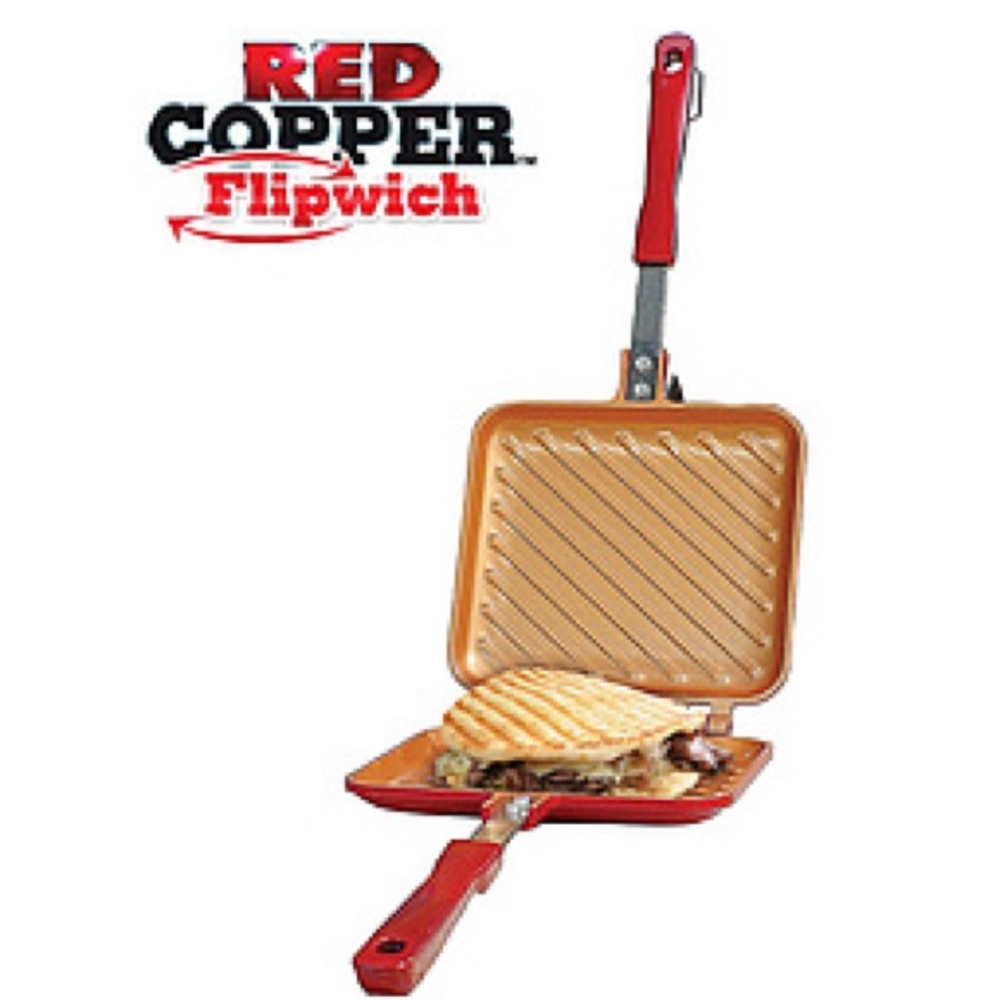 Red copper Flipwich